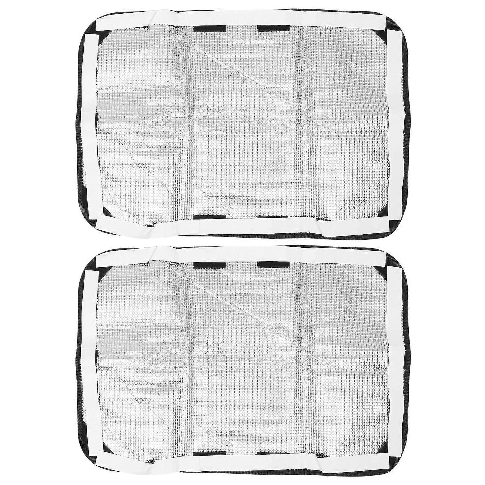 Camper Window Sunshade Cover Rv Door Window Shade 2Pcs Pack