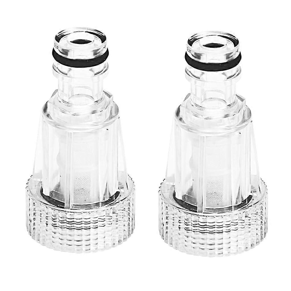 Pack of 2 Car Pressure Washer Filter, Durable Plastic Build, Improves Washer Efficiency