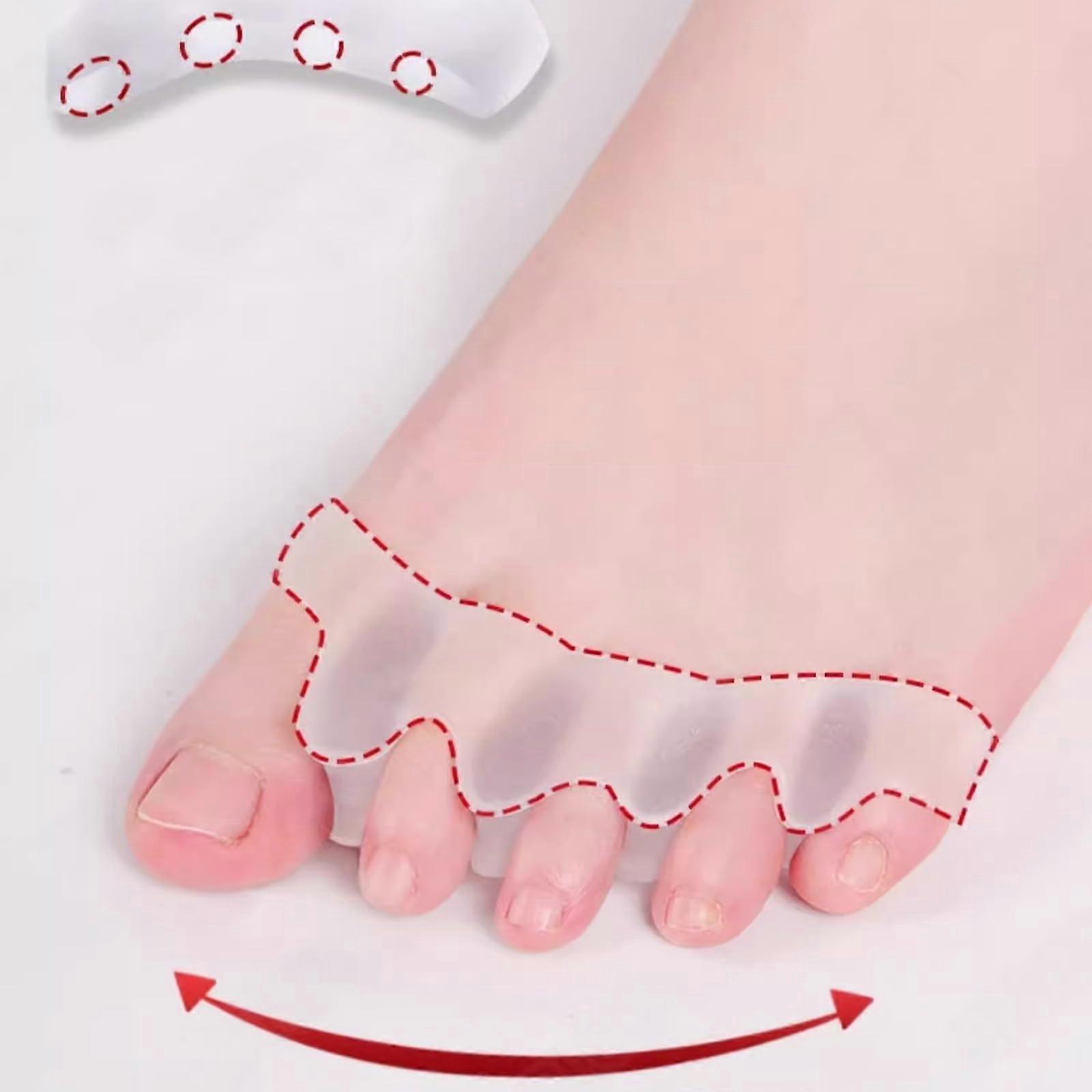 Toe Separators Bunion Corrector Orthopedic Gel Pain Relief Soft Durable Alignment Support