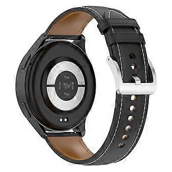 Correa de reloj de 22 mm para Huami Amazfit Bip 5/GTR 47 mm/GTR 2/GTR 2e de piel de vaca auténtica con cierre rápido