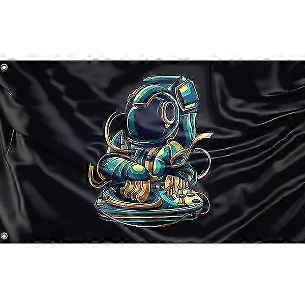 Space Dj Flag