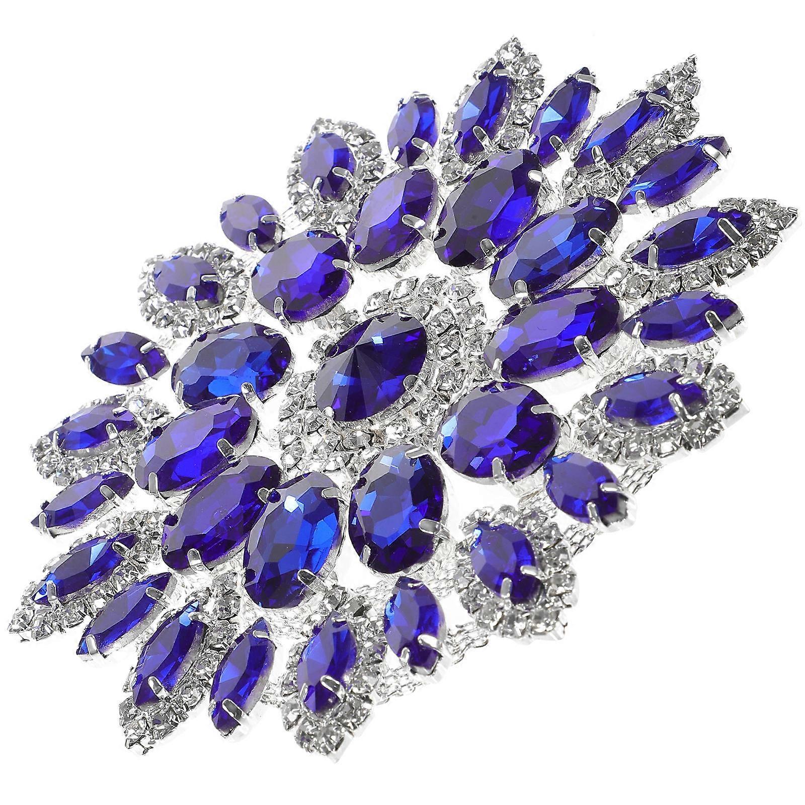 Creative DIY Rhinestone Diamond Claw Chain Patch for Brooch Decor 1 Piece