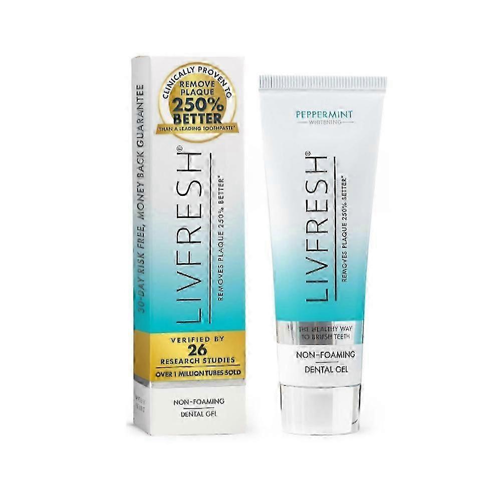 Toothpaste Gel, Clinically Proven to Remove Plaque 250% Better 50g