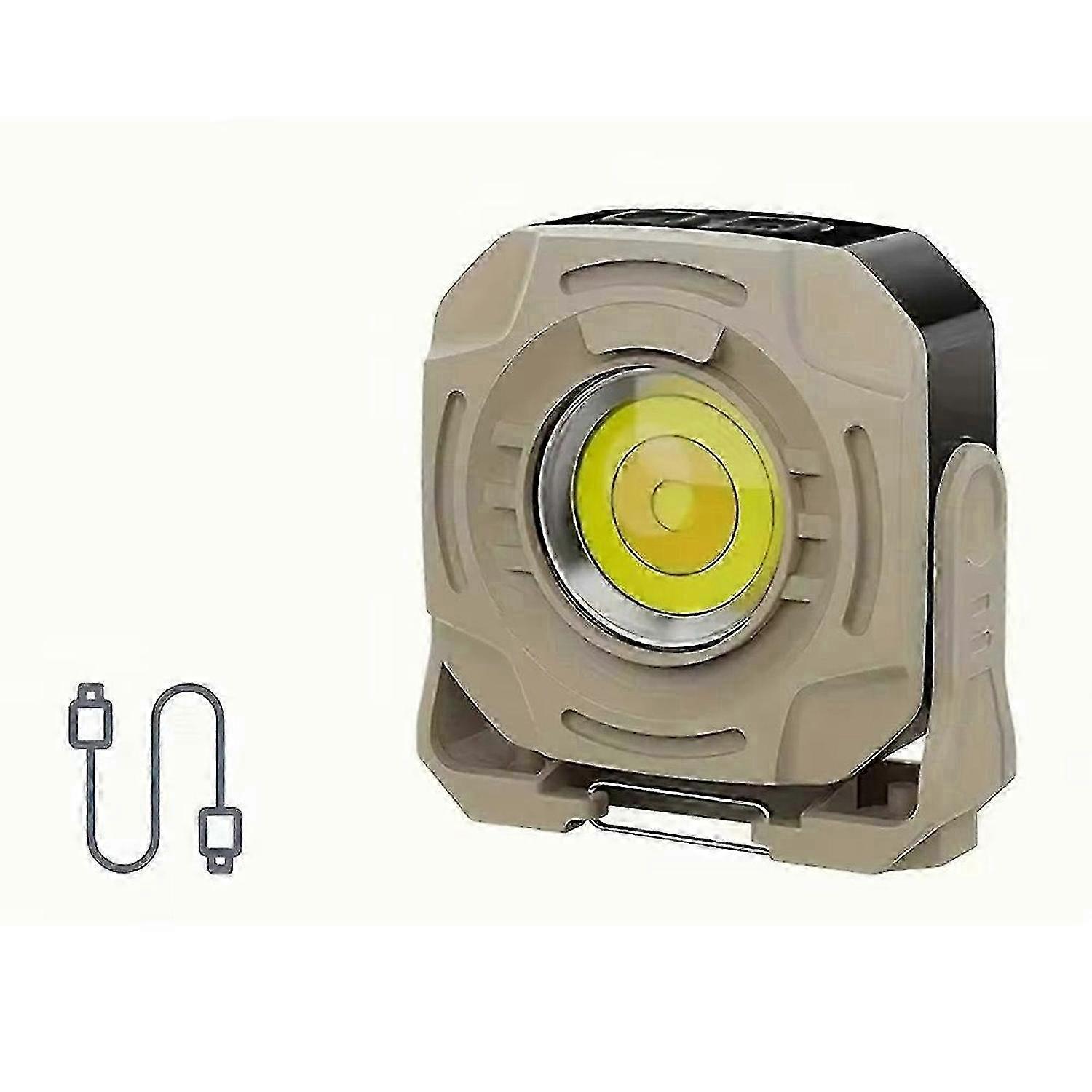 Multi-functional camping light with magnet and hook, A