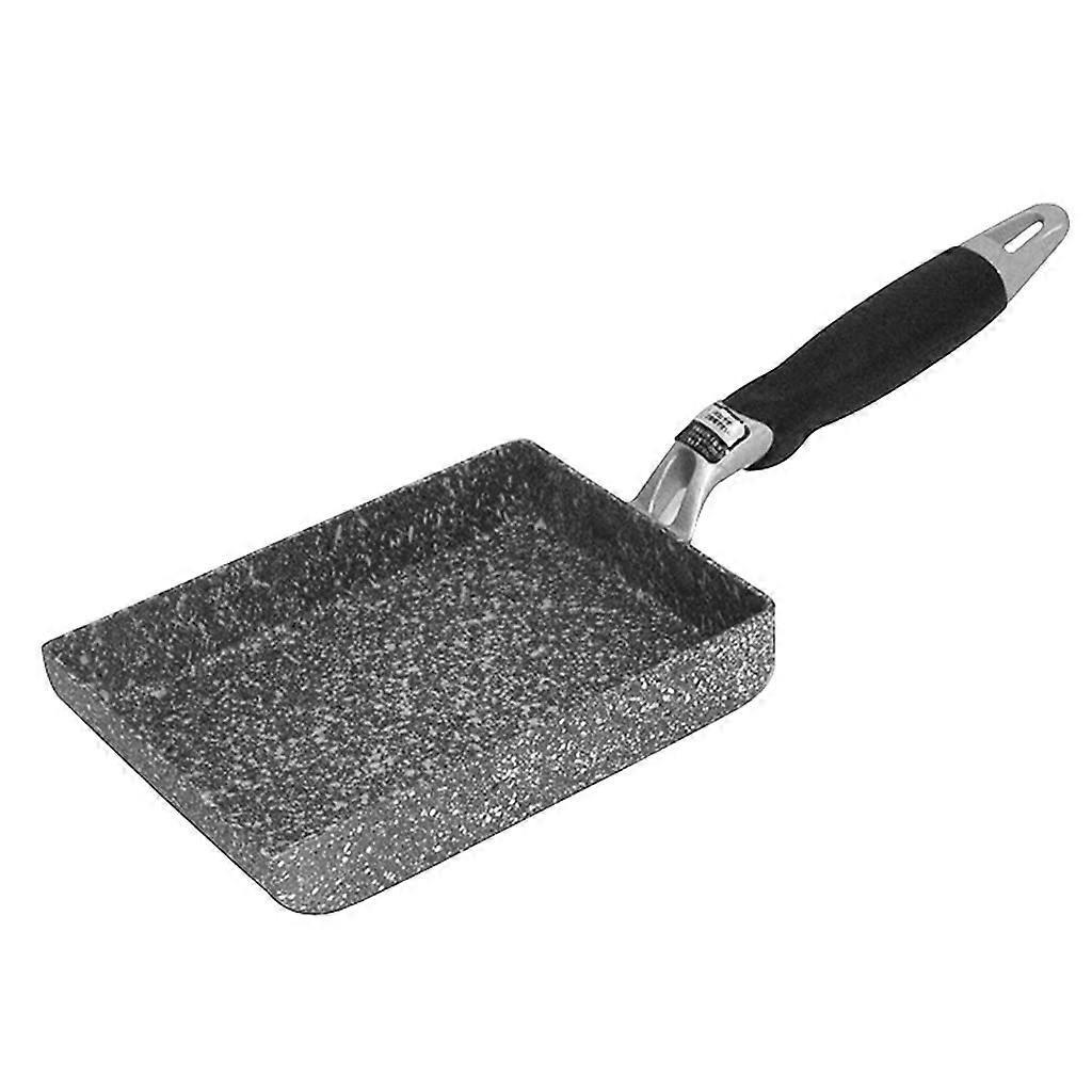 Japanese Tamagoyaki Pan NonStick Coating Rectangular Omelette Frying Pan with AntiScald Handle