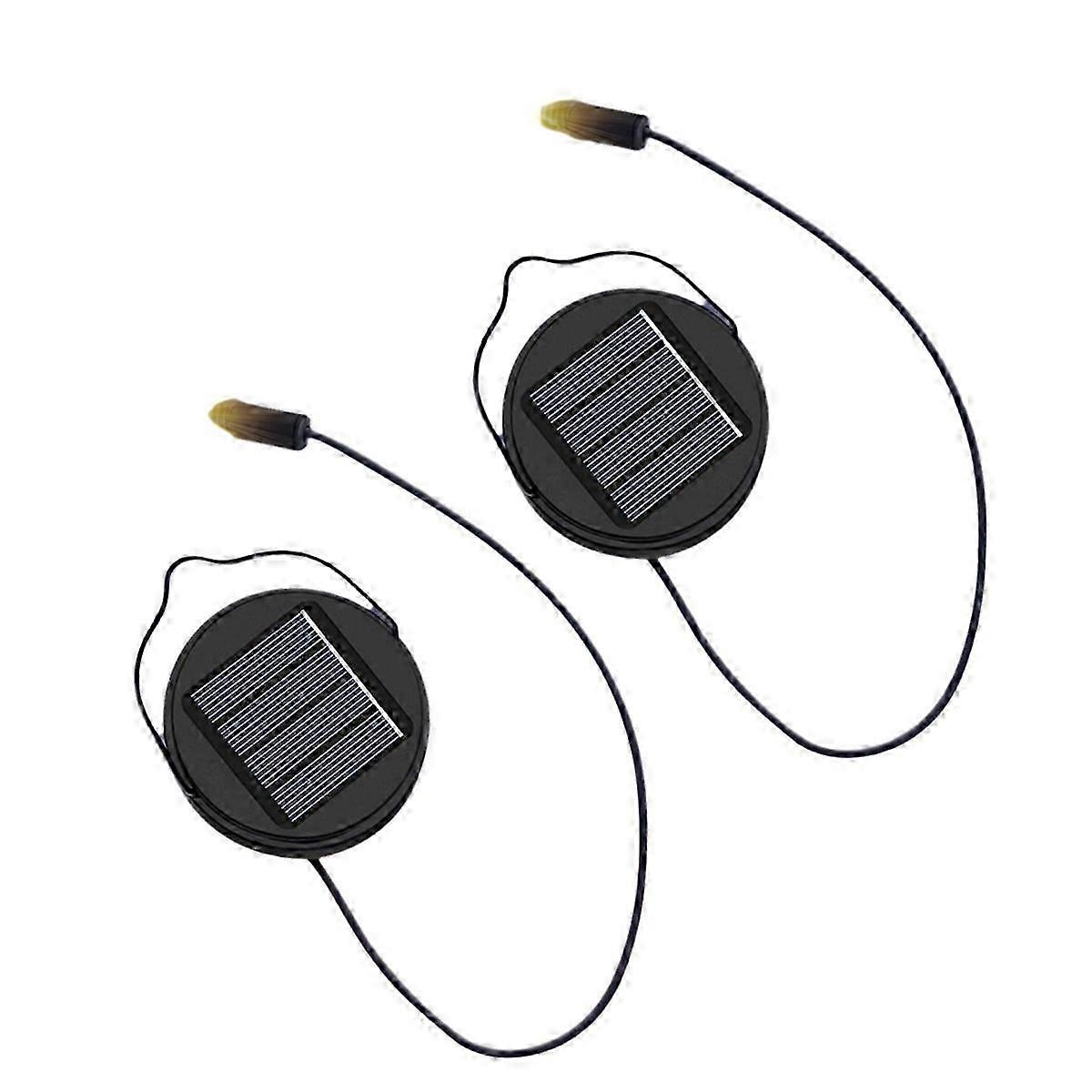 2Pack 600Mah Solar Lights Replacement Top compatible Garden, Yard