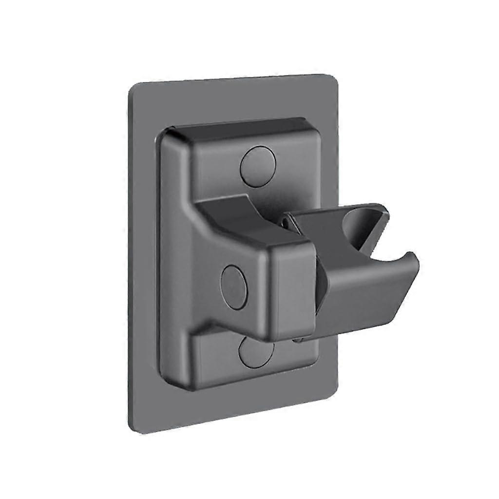 No Drill Shower Head Holder 360° Adjustable Wall Mounted Bathroom Bracket for Renters TileFriendly