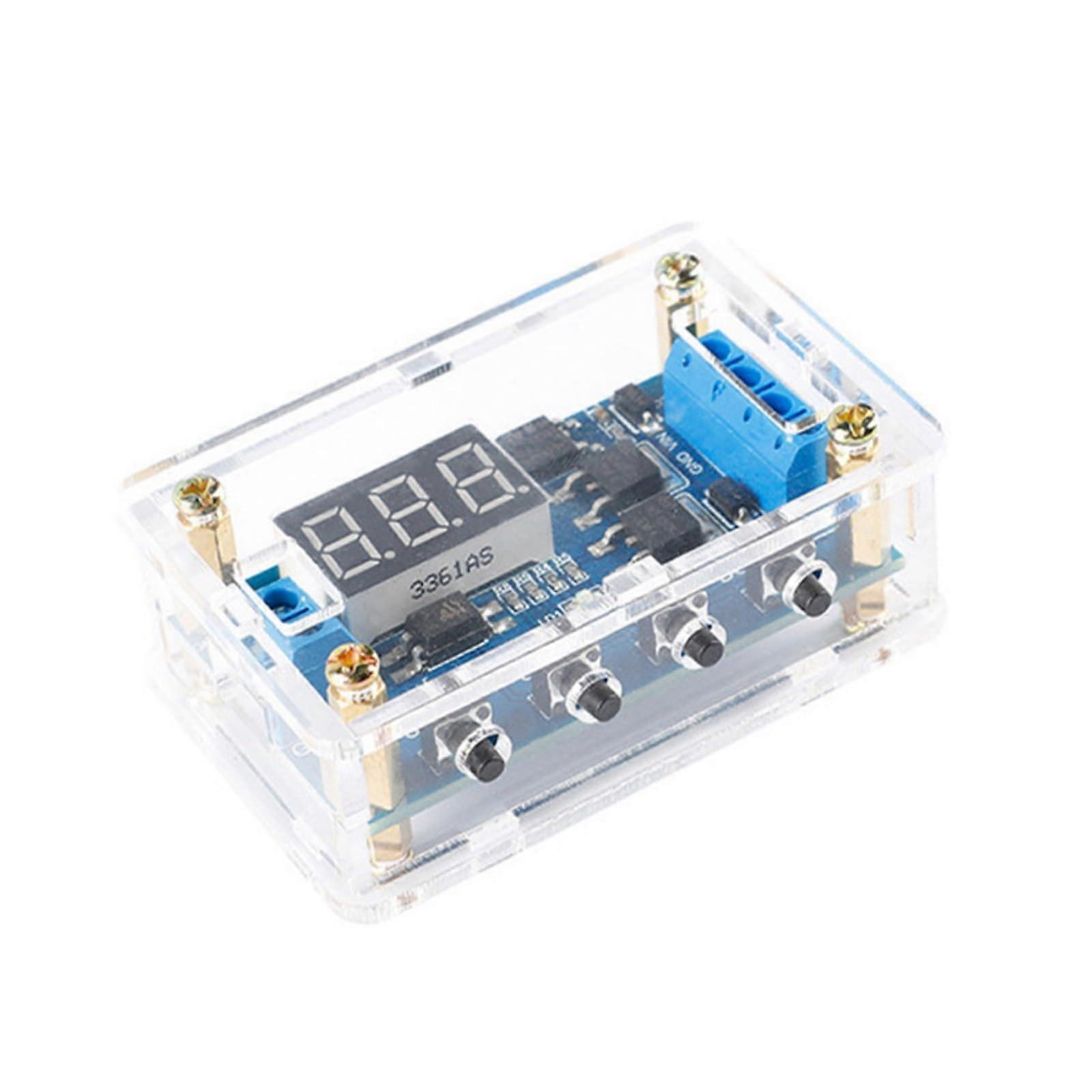 Digital Timer Relay Module DC 536V Programmable Cycle Delay Switch with LED Display Controller