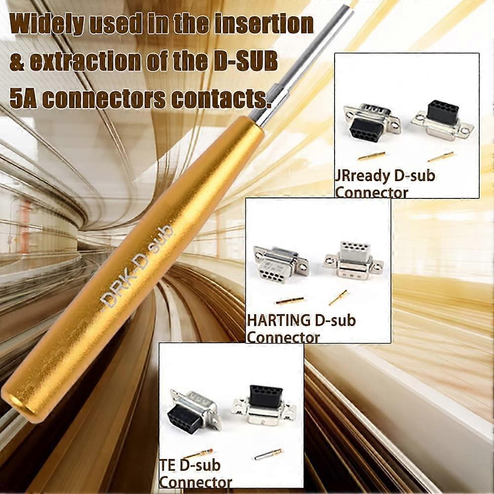 D SUB Connector Pins Removal Tool DRK-D SUB Pins Insertion Extraction Tool for TE/AMP/Harting