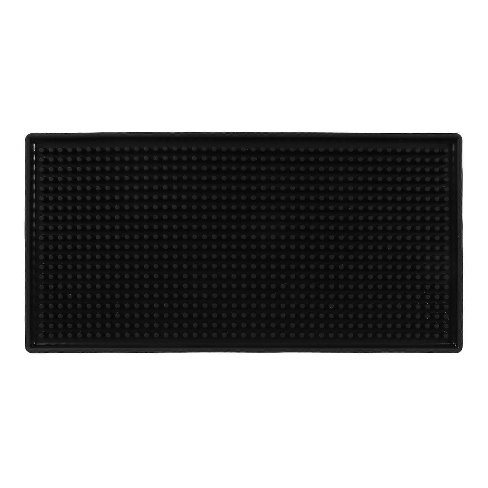 Rubber Workbench Mat Non Slip Spill Resistant Dust Reduction Heavy Duty Bench Protector Black