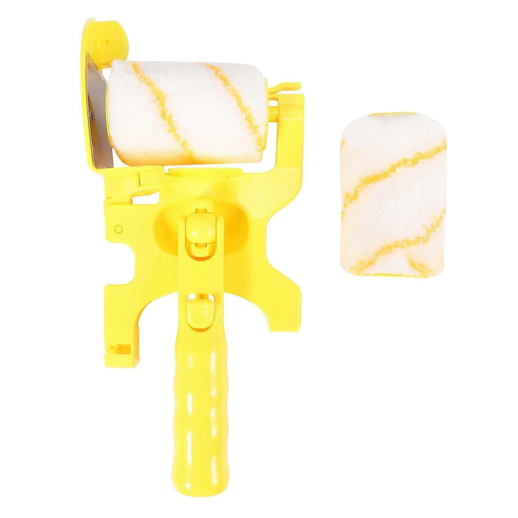 Paint Edger Roller Brush Paint Edger Combo Kit, Clean-Cut Paint Edger Roller Brush, Paint Brushes Safe Tool