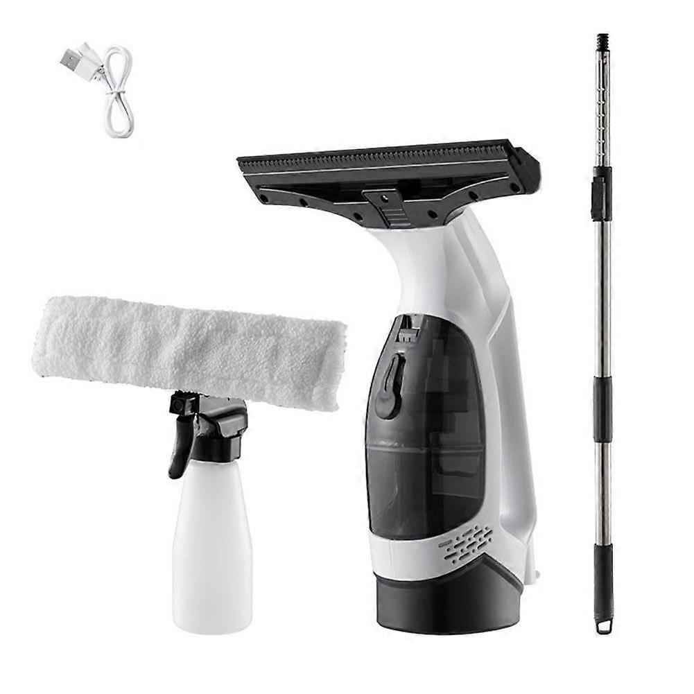 Cordless Window Vacuum Cleaner, Window Cleaner Squeegee Tool Set, Electric Windown Cleaning Tool EU Plug