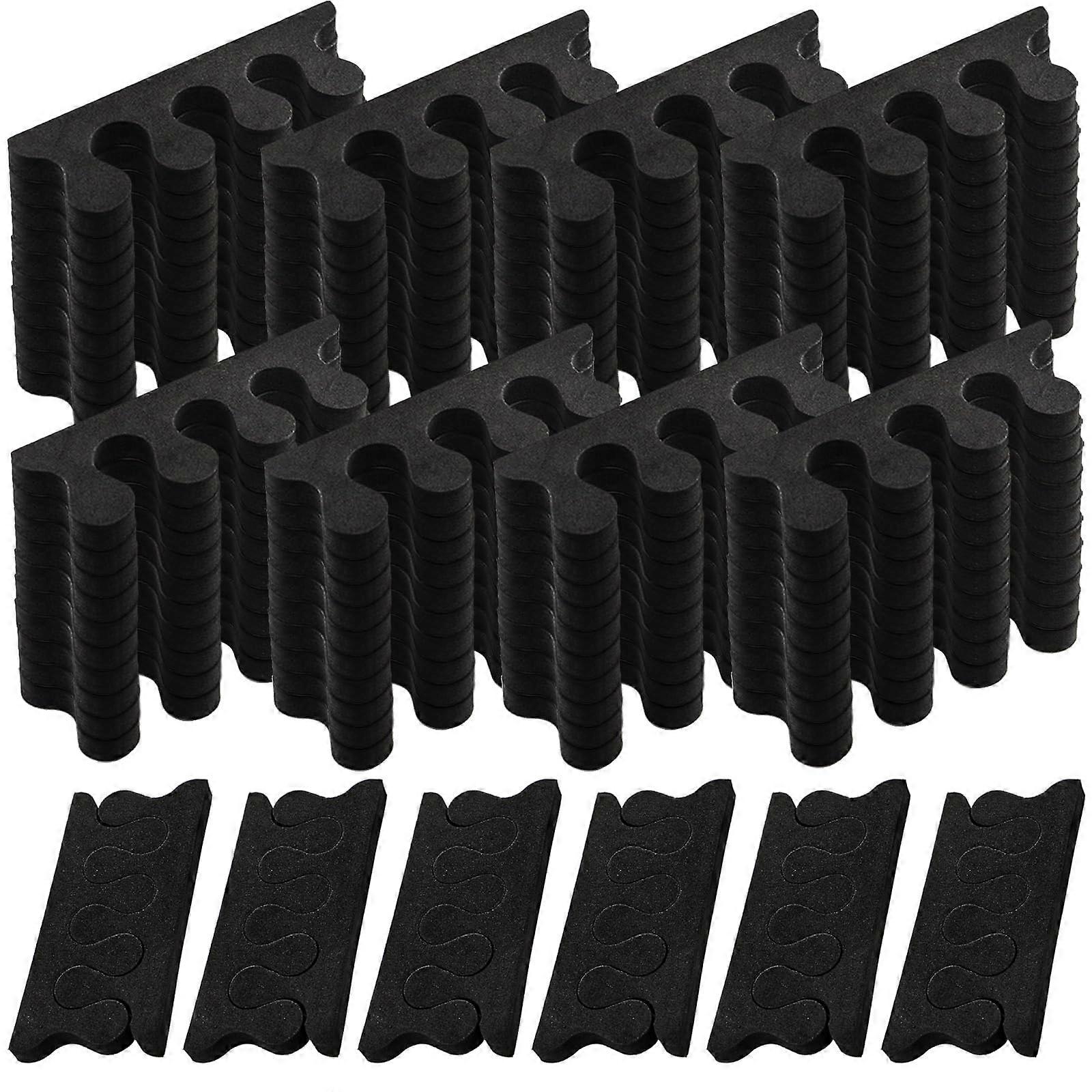 Toe Separators 600pcs EVA Pedicure Toe Spacers for Salon Nail Polish Application Smudge