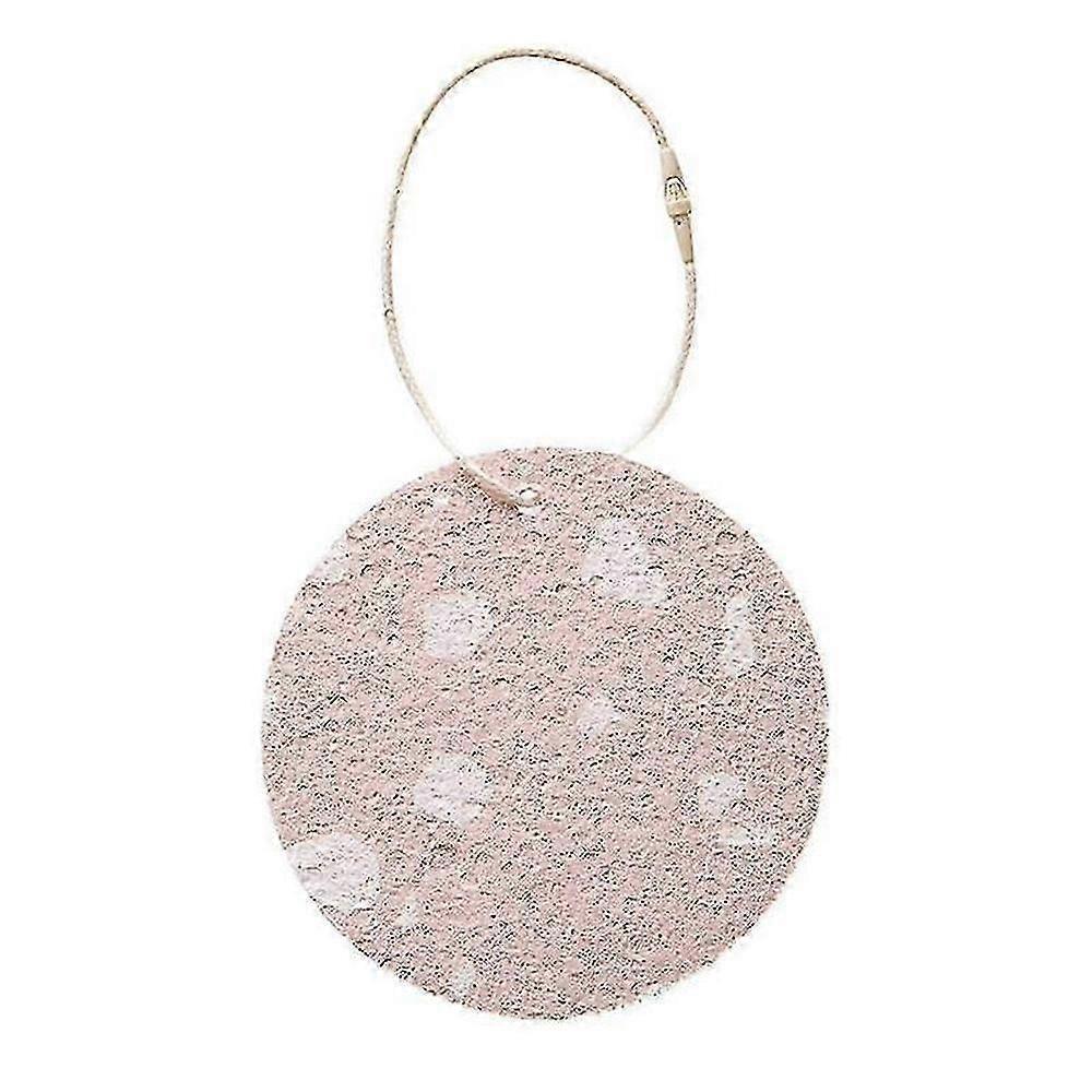 Round Dishwashing Sponge with Lanyard Scouring Pad