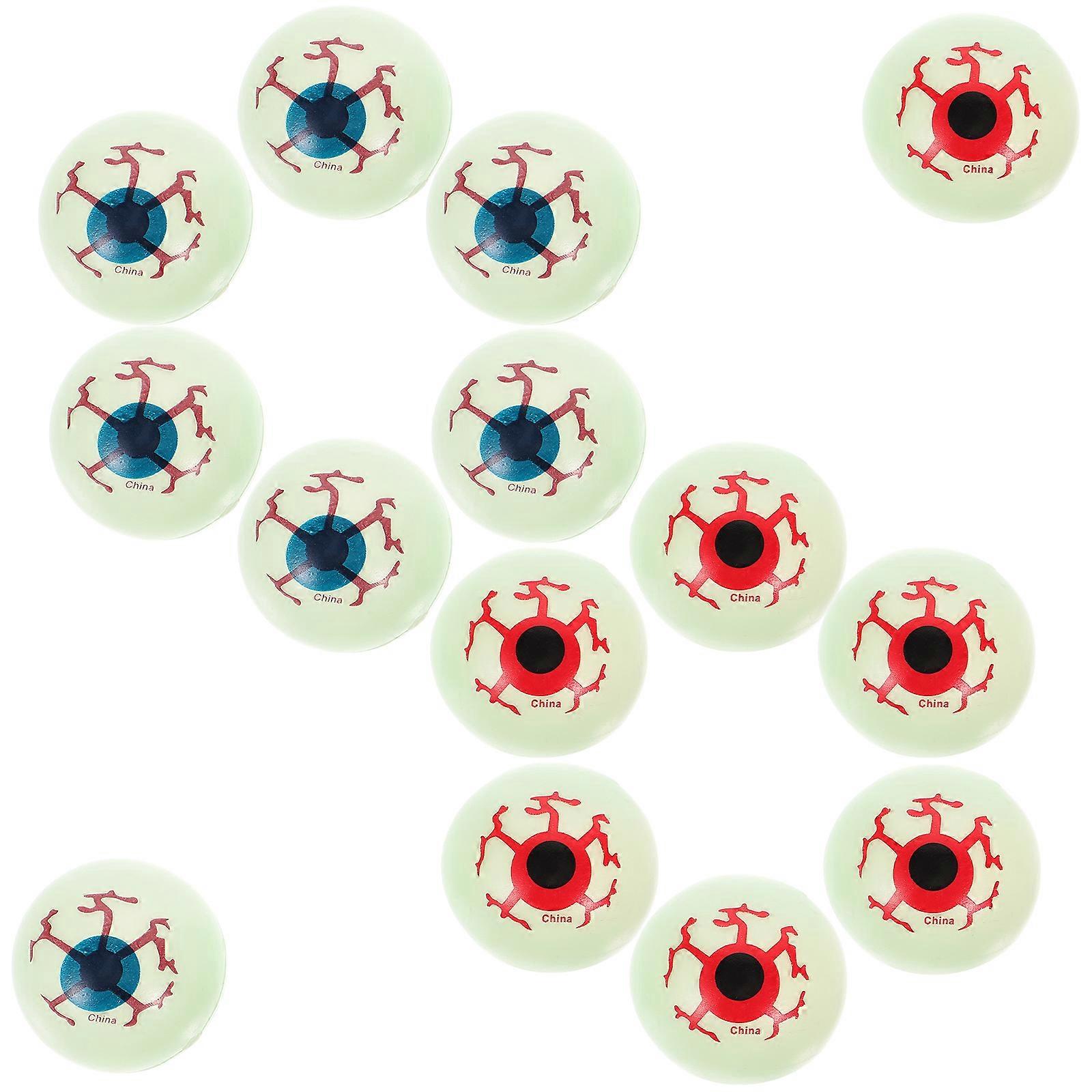 Halloween Plastic Luminous Eyeballs Props for Party Use 20Pcs