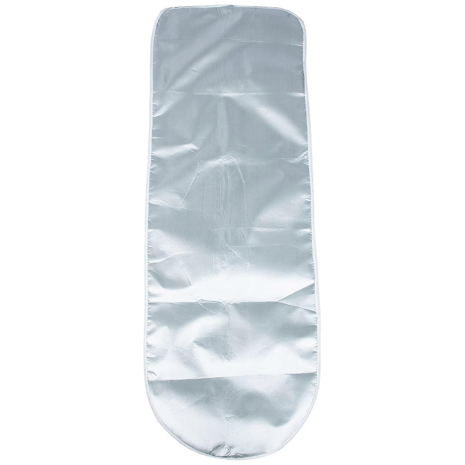 Protective Cover for Ironing Board Heat Resistant 4Pcs Polyester Silver