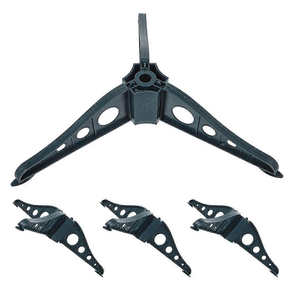 Christmas Tree Stand Artificial for Stable Support 4Pcs Green Bracket