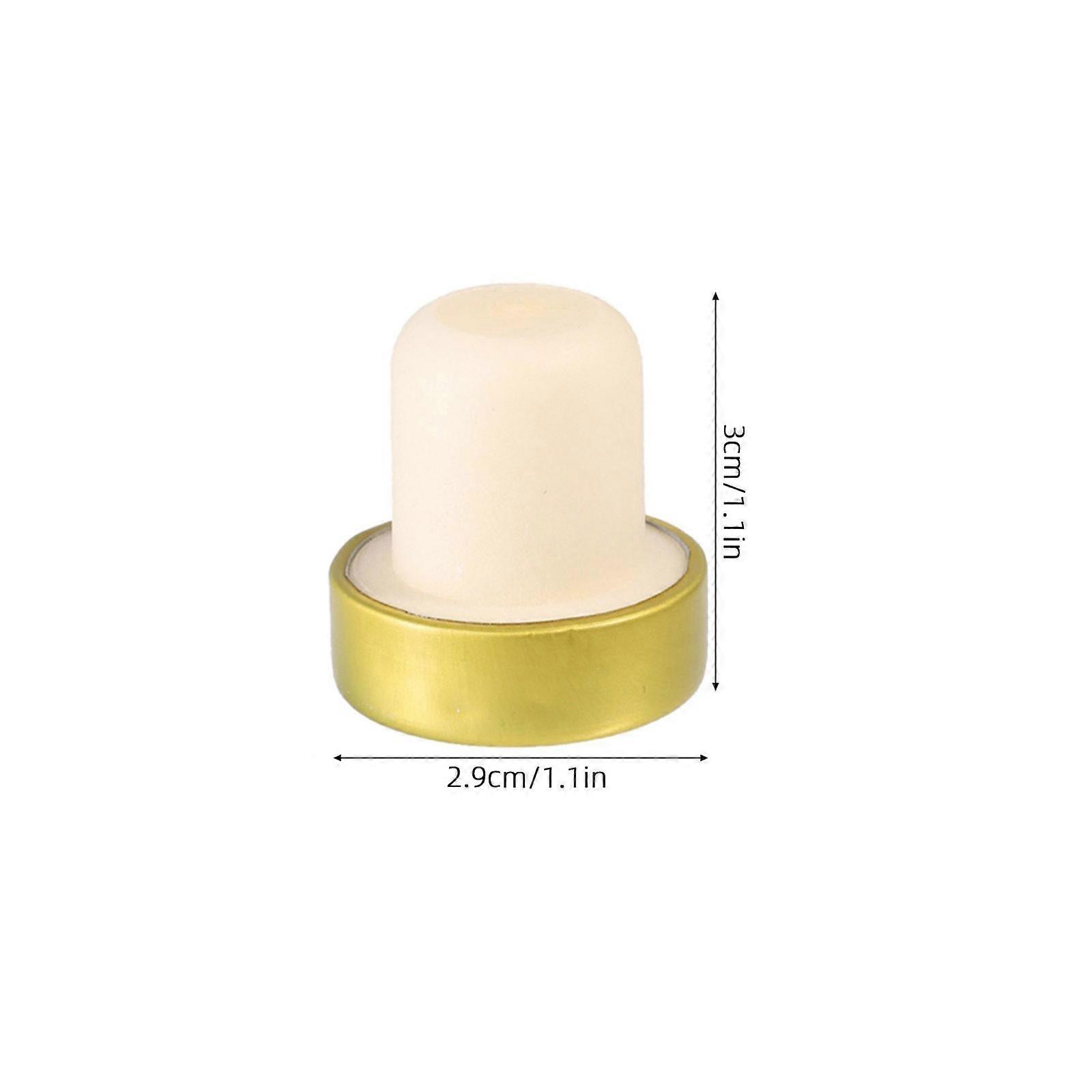 Practical Golden Stoppers for 9Pcs Set