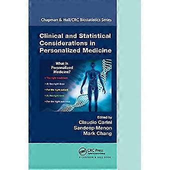 Considérations cliniques et statistiques en médecine personnalisée