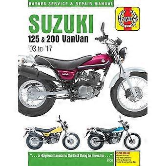 Suzuki RV125 & 200 Van Van Service und Reparatur Handbuch 2003-2016