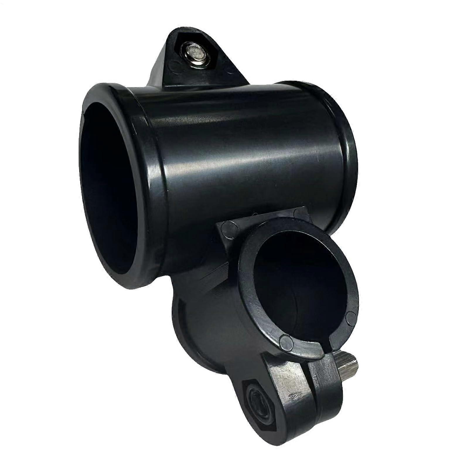 Adjustable Drum Rack Clamp for Electronic Percussion with Secure Pad Positioning and Angle Rotation