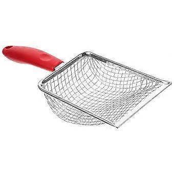 Cat Litter Scoop Stainless Steel for Home Use 4Pcs Household Sand Sifter
