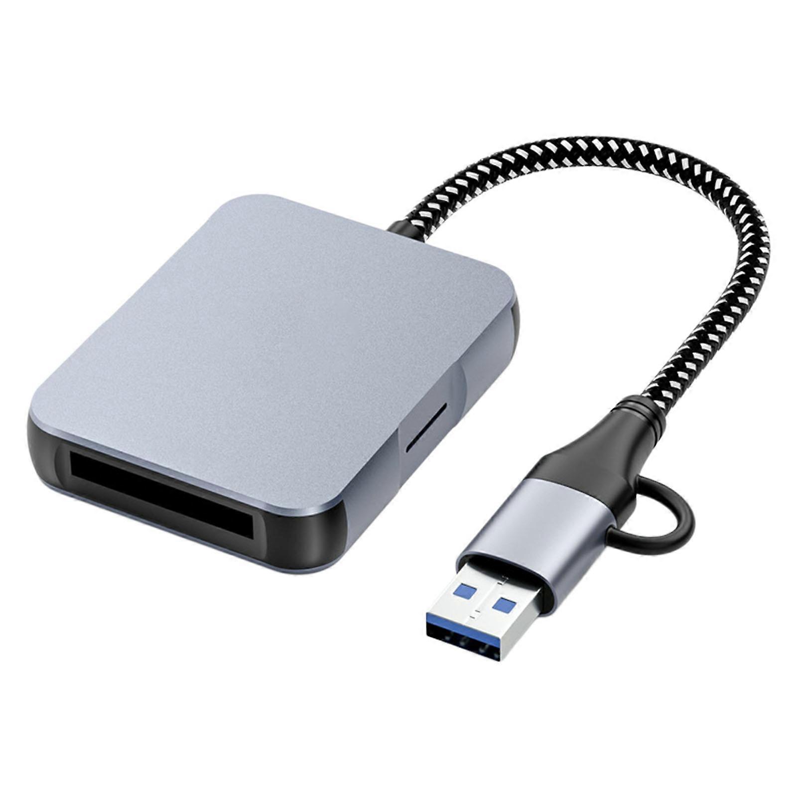 Multifunction CFE Type B TF Card Reader Features 10Gbps Speed and Durability Construction Multicolor