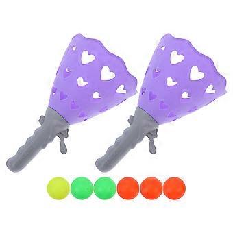 Toddler Catch Launcher Ball Toys for Kids 3Sets Outdoor Catching Games