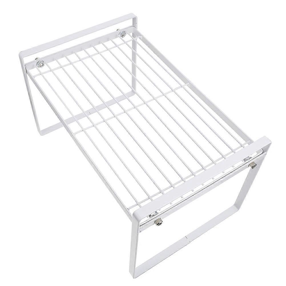 White Iron Kitchen Storage Rack for Organizing