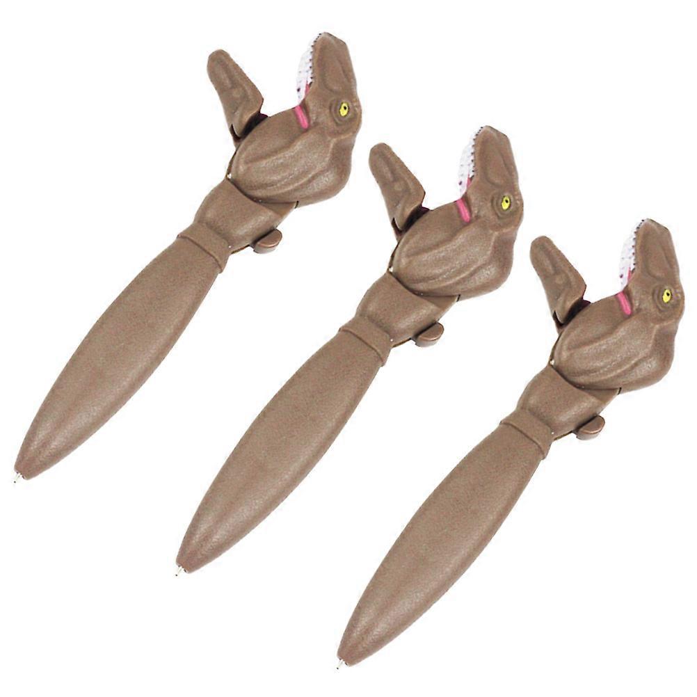 Creative Dinosaur Pen Multi-Function Writing Accessories for Writing 3Pcs