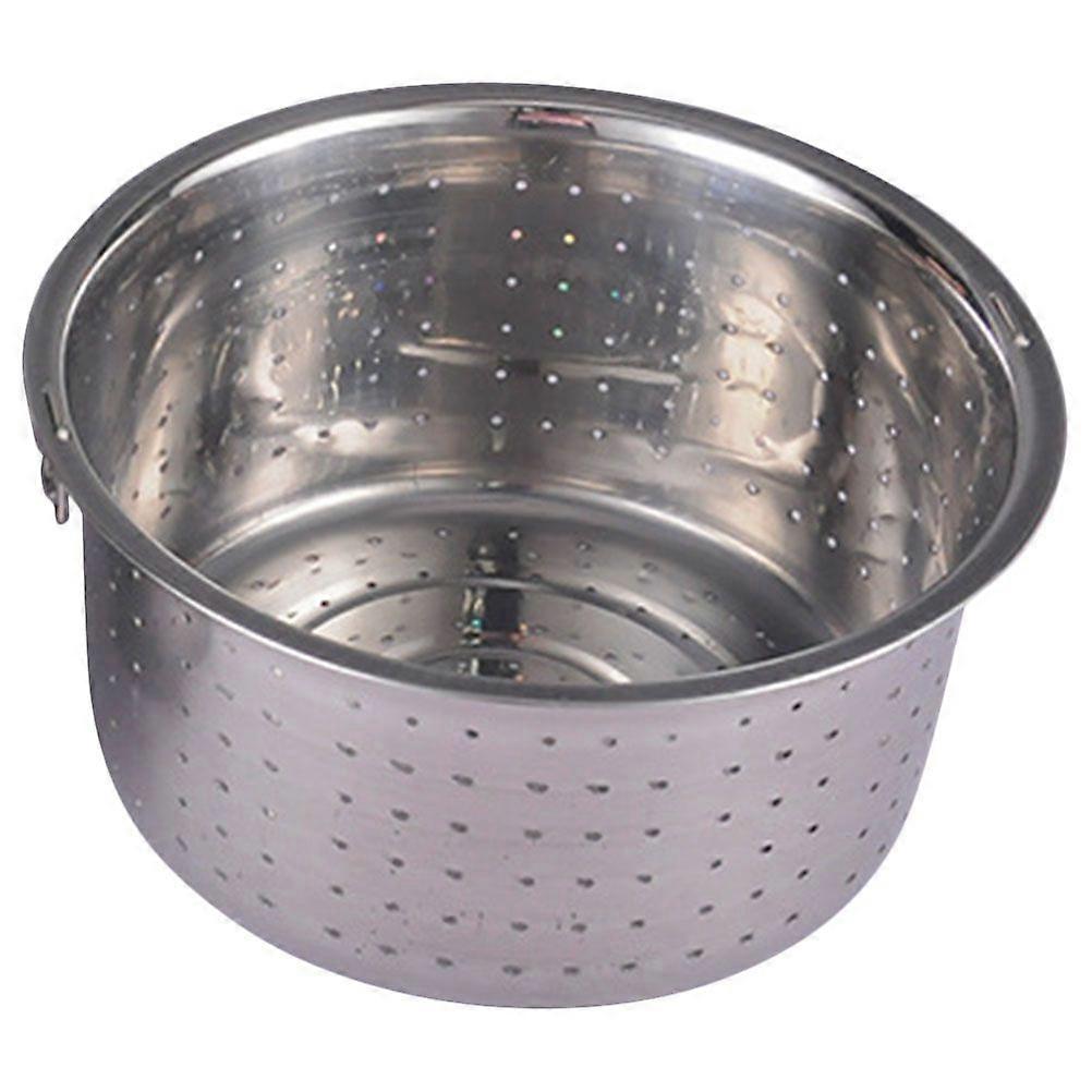 Multi-use Vegetable Steamer Stainless Steel Steaming Basket For Vegetable Dumpling Silver