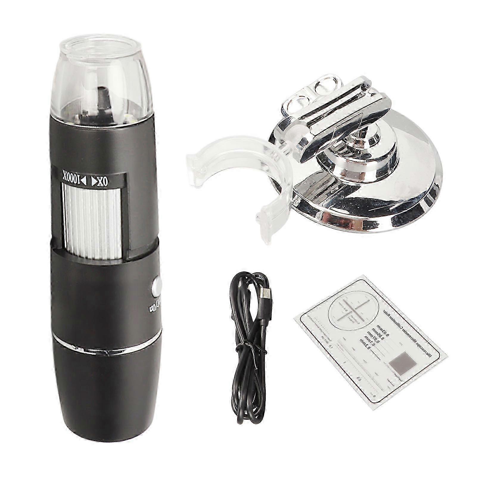 Wireless Digital Microscope 1000X HD Portable WiFi USB Microscope Camera for Printing Learning Observation