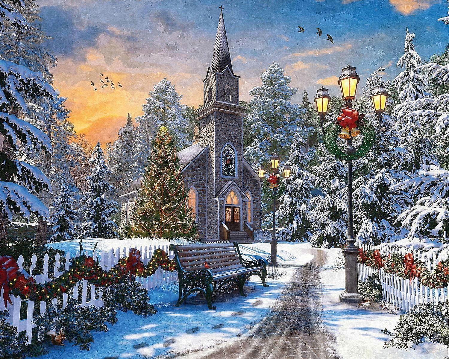 Quebra-cabeça da Igreja de Natal
