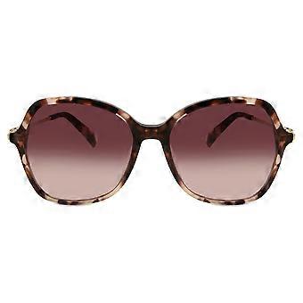 Longchamp LO705S 690 Randloze Unisex Oversized Zonnebril met Schildpadmotief en UV2 Originele