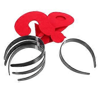4 Pcs Novelty Arrow And Symbol Headband Arrow Boppers Elastic Hairbands Hair Hoops Location Exclamation Questions Mark Headband For Masquerade