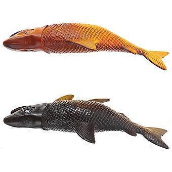 Sounding Perch Simulation Fish Models for Decoration 2Pcs Playthings
