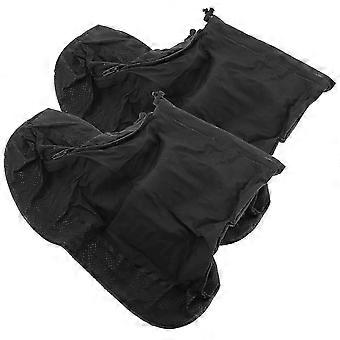 Antislip regenschoenhoezen voor schoenen, 1 paar zwarte PVC overschoenen.