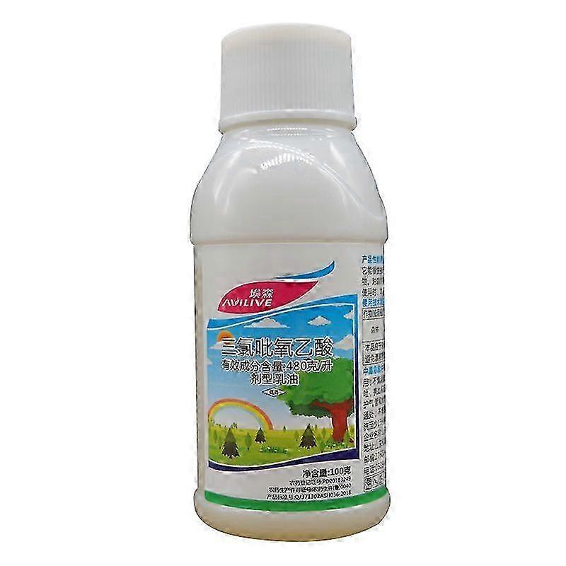 Herbicide à base de triclopyr à 48 % (1 à 3 doses) pour arbres, arbustes et jujubiers, cible efficacement les mauvaises herbes à feuilles larges.
