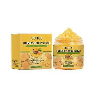 1-3X Turmeric Body Scrub - Acne, Dark Spots, Smooth Skin, Exfoliate Natural