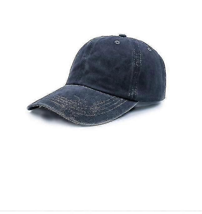 Peaked Cap Solid Color Baseball Cap Denim Sonnenhut