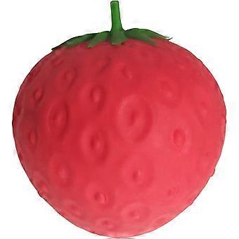 Jumbo Jordgubbs Squishy Leksak, Jätte Realistisk Frukt Squishy, ​​Mjuk Långsamt Rising Stressboll, Sensorisk Fidget Leksak för Ångestlindring, Present för Barn och Vuxna,