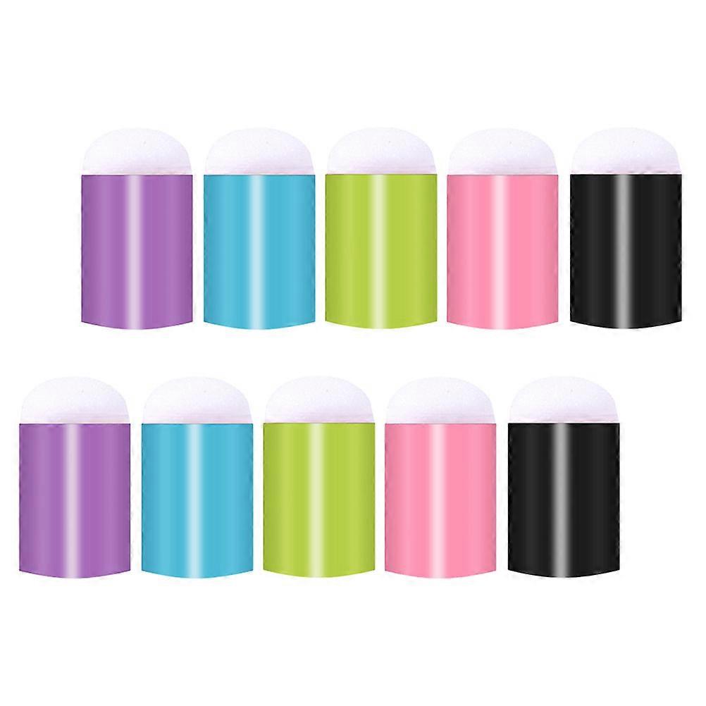 Nail Art Sponge Pen Tips for Gradient Shading with 10Pcs Set