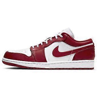 Jordan 1 Low Gym Rød Hvid 553558-611