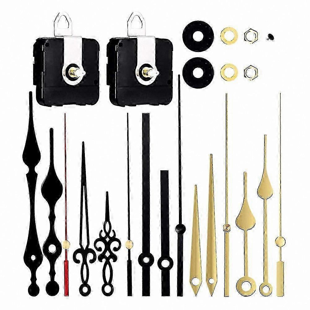 Quartz Clock Movement Replacement Kit, Battery-Powered Mechanism