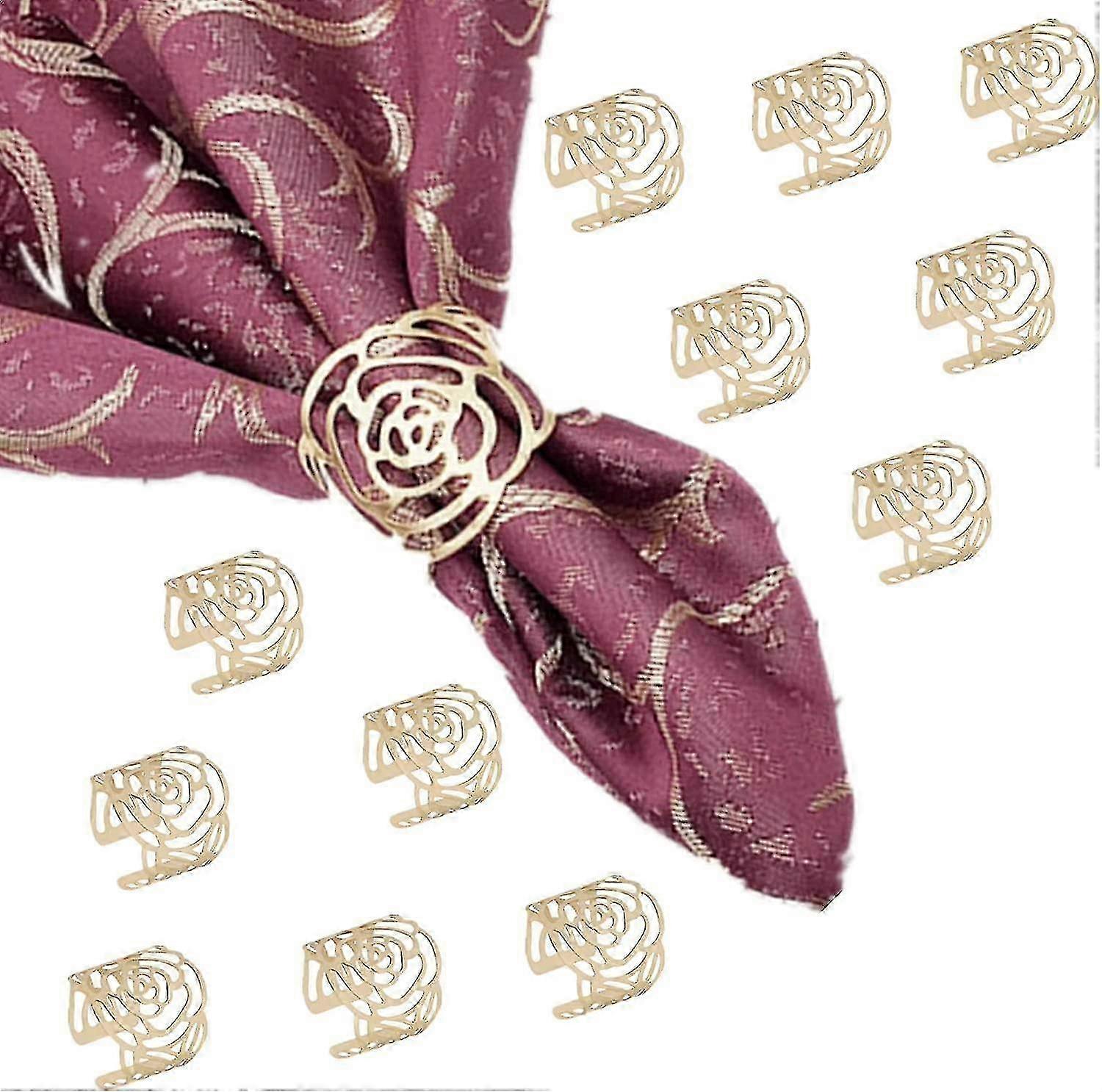 12pcs Napkin Rings