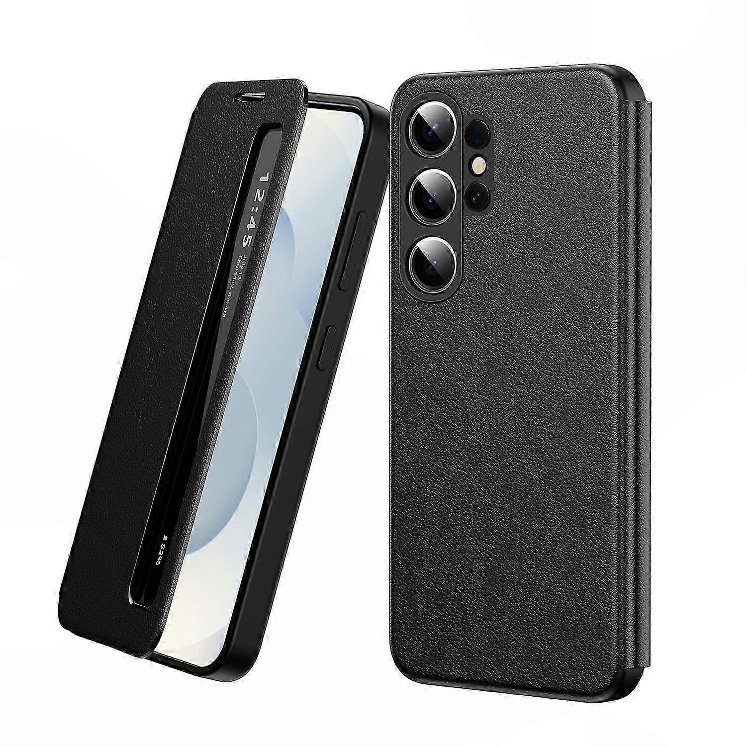 Phone Case, Leather with Smart View Window