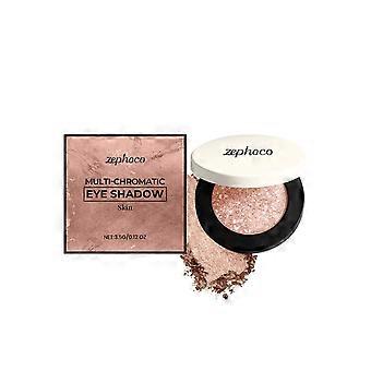 Zephoco's skin color is shining, silky and smooth, and eye shadow is naturally colored, pearly and shining, and eye shadow's daily makeup is easy to c