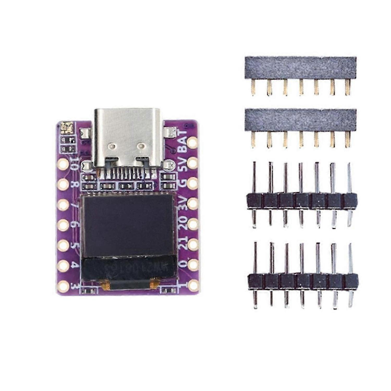 ESP32 Development Board ESP32-C3 0.42Inch LCD Display WiFi Bluetooth for Micropython(with LCD)