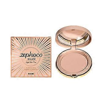 Zephoco Light Skin Tone Matte Powder Foundation: Mattes Finish, dünne und zarte Textur, natürliches und langanhaltendes Make-up-Ergebnis.