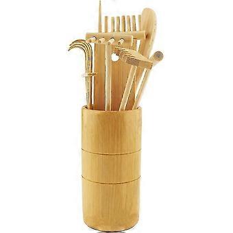 dd-7stk Mini Zen Garden Rakes, Zen Sand Garden Rake Set, Mini Zen Garden Tools Og Tilbehør Til Hjem Gave Garden Decor Serenity og åndelig Medit